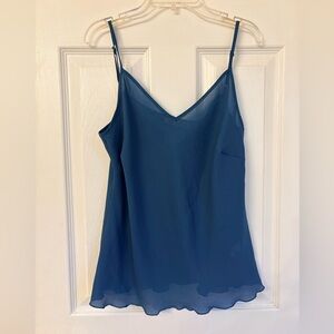 VTG Notations Blue Women's Camisole Top